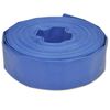 vidaXL Plok&scaron;čia žarna, PVC, 25m, 3