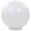 vidaXL Saul. energ. įkr. LED lauko &scaron;vies., 2vnt., 40cm, sfer., įv. sp.