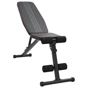 vidaXL Svorio suoliukas Juoda 131 x 41 x 110 cm