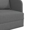 vidaXL Sofa lova 60cm Tamsiai pilka audinys