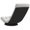 vidaXL Ant grindų pastatoma pasukama kėdė, debesies pilka, 70x51x79cm