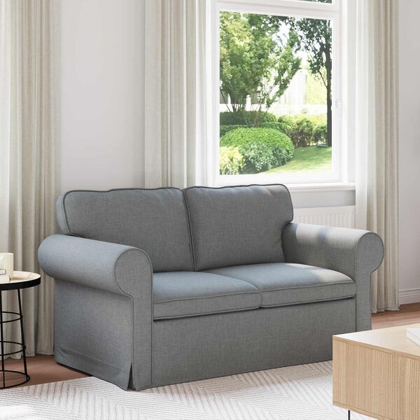 vidaXL Sofa &Scaron;viesiai pilka Bendri matmenys: 155 x 82 cm (P X G x A)