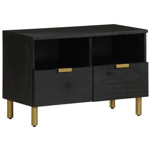 vidaXL televizoriaus spintelė Juoda 70x33x46 cm Engineered Wood