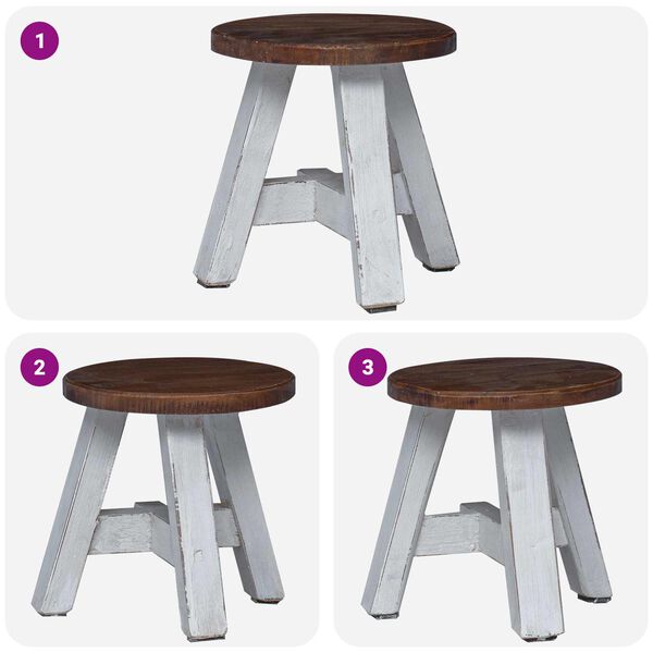 vidaXL Sūpynes Natūrali 22 x 22 x 24 cm Mahogany Medis