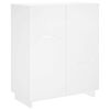 vidaXL Batu skrynia 73 x 38 x 87,5 cm Apdirbta mediena Balta