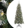 vidaXL Dirbtinė Kalėdų eglutė Žalia 180 cm PVC, plastikas ir plienas