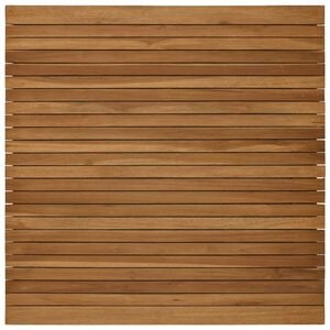 vidaXL Stalo vir&scaron;us 90 x 90 x 3,5 cm Kvadrato Kieto teka medžio