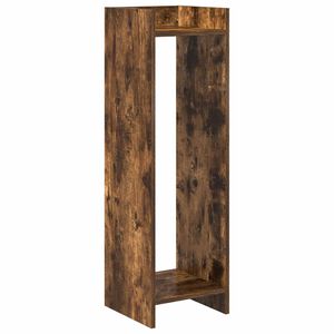 vidaXL Augalų stovas Dūminio ąžuolo 30 x 30 x 100 cm Apdirbta mediena