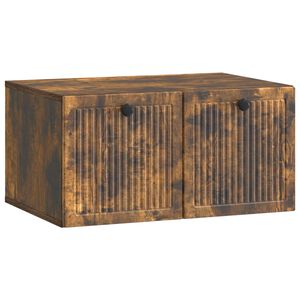 vidaXL Sieninė TV spintelė Dūminio ąžuolo 59,5 x 41 x 30 cm