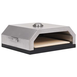 vidaXL Dujinė picos krosnis su keramikiniu akmeniu
