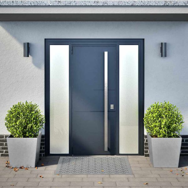 vidaXL Sodo loveliai, 2vnt., 50x50x50cm, galvanizuotas plienas