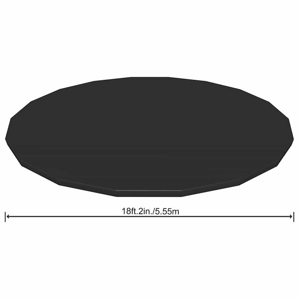 Bestway Flowclear Fast Set Baseino uždangalas, 555cm
