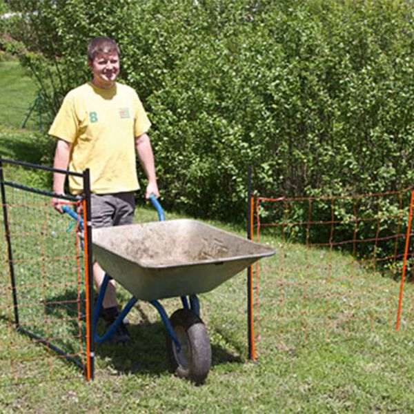 Kerbl Varteliai elektrinėms tinklinėms tvoroms, 95-125cm, 446518