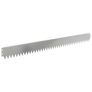 vidaXL Vejo kra&scaron;tas 50 pcs 103 x 10 cm Plienas Sidabrinė