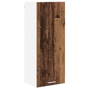 vidaXL Pakabinama spintelė su saugykla Senas medis 40 x 31 x 100 cm