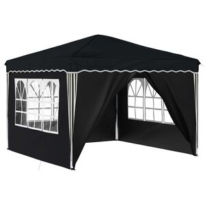 vidaXL Pop-up &scaron;ventinis palapinė 288 x 288 x 245 cm Antracito