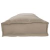 vidaXL Pallet pagalvių rinkinys 2 pcs Taupe 200 x 40 x 8 cm