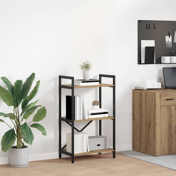 vidaXL Knygų lentyna Amatininkų ąžuolas 56 x 34 x 96 cm