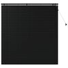 vidaXL Venecijos žaliuzės Juoda 160 x 160 cm 35 mm