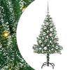 vidaXL Dirbtinė Kalėdų Eglė Su Sniegu ir LED &Scaron;viesa su 150 LED 120 cm