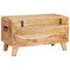 vidaXL Saugojimo dėžė 70 x 35 x 40 cm mango medienos masyvas
