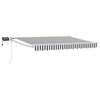 vidaXL Rankinė i&scaron;traukiama markizė su LED 3,5 x 2 m