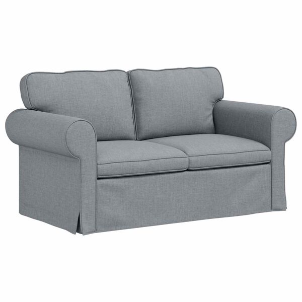 vidaXL Sofa &Scaron;viesiai pilka Bendri matmenys: 155 x 82 cm (P X G x A)