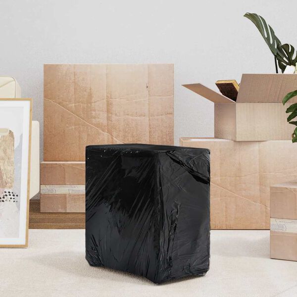 vidaXL Stretch Film 6 vnt Juoda 17 &mu;m 50 cm x 300 m