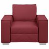 vidaXL Sofa Vyno raudona 99 x 80 x 84 cm audinys