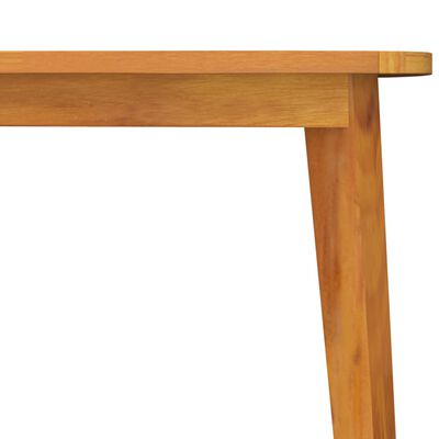 vidaXL Sodo stalas, 85x85x75cm, akacijos medienos masyvas