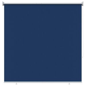 vidaXL Lauko roletai 90% UV blokavimui Mėlyna 140 x 140 cm HDPE