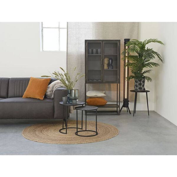 LABEL51 Kilimas, natūralios spalvos, 150cm, džiutas, apskritas