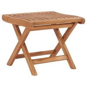 vidaXL Sulankstoma pakoja, 46,5x49x41,5cm, tikmedžio medienos masyvas