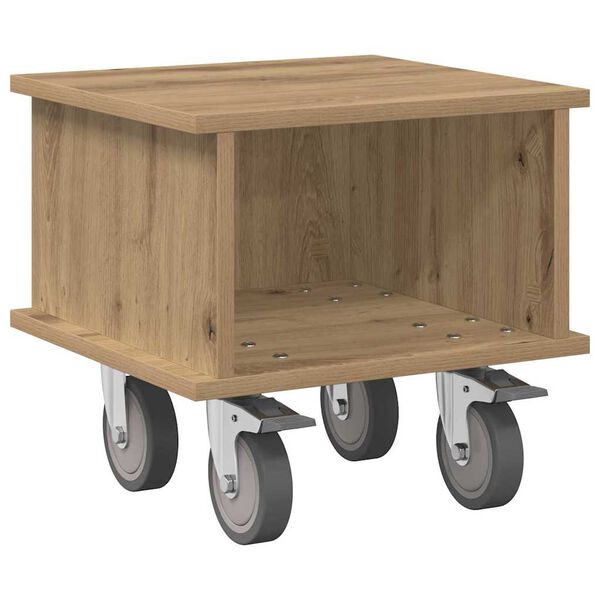 vidaXL Televizoriaus stovas Amatininkų ąžuolas 37 x 35 x 35 cm