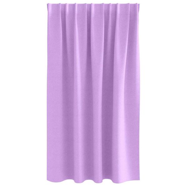 vidaXL Užuolaidos su žiedais, blokuojančios šviesą 2 pcs Violetinė