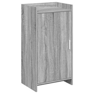 vidaXL Batu skrynia Pilka Sonoma 48 x 36 x 92 cm Apdirbta mediena