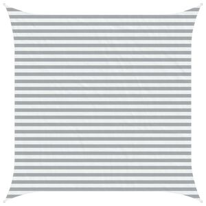 vidaXL Saulės burė &Scaron;viesiai pilka ir balta. 3,6 x 3,6 m