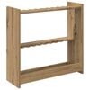 vidaXL Biliardo lazdos stovas Apdirbta mediena 60 x 20 x 57 cm