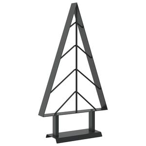 vidaXL Metalinis Kalėdų medis KUOPIO 60 cm Plienas Juoda
