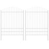 vidaXL Sodo tvora WOERDEN 2 vnt. 170 x 225 cm Balta