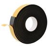 vidaXL Savigautinė putų juosta 20 vnt. Juoda 30mm x 5m CR putplastis