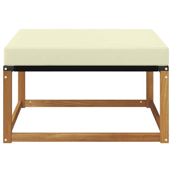 vidaXL Lauko pakojis Kietos akacijos mediena Natūrali