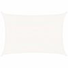 vidaXL Uždanga nuo saulės, baltos spalvos, 5x7m, HDPE, 160g/m&sup2;