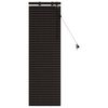 vidaXL Venecijos žaliuzės Tamsiai rudas 50 x 130 cm 35 mm