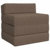 vidaXL Sulankstomas Sofos Lova Taupe 70 x 60 x 63 cm Audinys