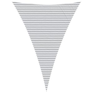 vidaXL Saulės burė &Scaron;viesiai pilka ir balta. 5 x 7 x 7 m