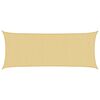 vidaXL Burė nuo saulės, smėlio, 5x2m, 100% oksfordo poliesteris