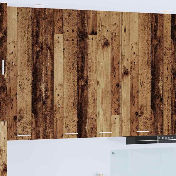 vidaXL Pakabinama spintelė su saugykla Senas medis 60 x 31 x 100 cm