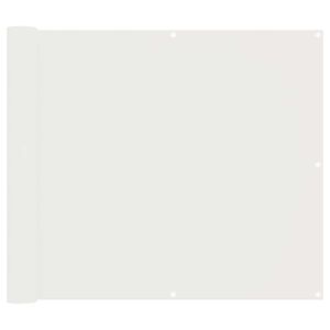 vidaXL Balkono Ekranas 90 x 200 cm PU dengtas oksfordas alu