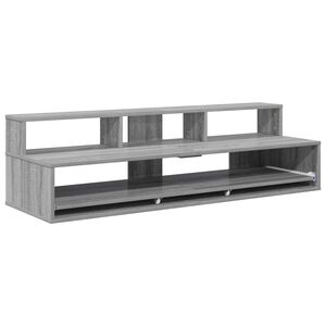 vidaXL Studijos stalas Pilka Sonoma 152 x 42,5 x 36 cm